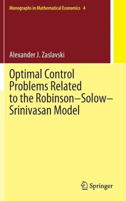 Optimal Control Problems Related to the RobinsonSolowSrinivasan Model 1