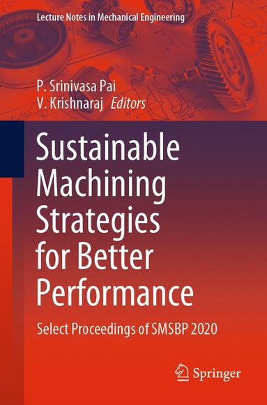 bokomslag Sustainable Machining Strategies for Better Performance