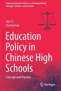 bokomslag Education Policy in Chinese High Schools