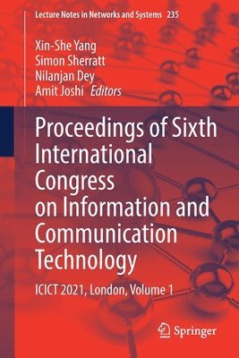 bokomslag Proceedings of Sixth International Congress on Information and Communication Technology