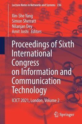 bokomslag Proceedings of Sixth International Congress on Information and Communication Technology