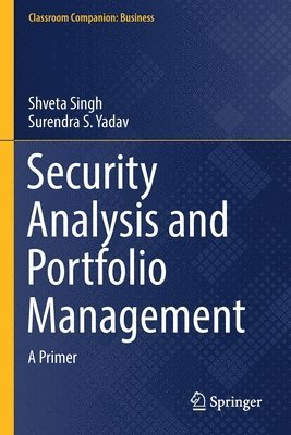 bokomslag Security Analysis and Portfolio Management