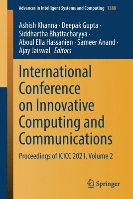 International Conference on Innovative Computing and Communications 1