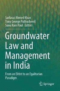 bokomslag Groundwater Law and Management in India