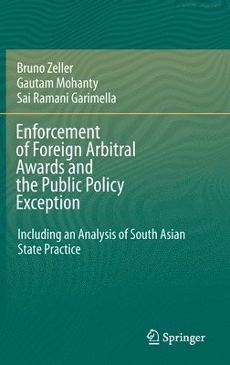 bokomslag Enforcement of Foreign Arbitral Awards and the Public Policy Exception