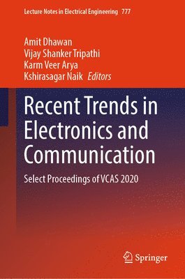 bokomslag Recent Trends in Electronics and Communication