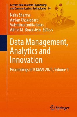 bokomslag Data Management, Analytics and Innovation