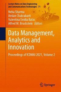 bokomslag Data Management, Analytics and Innovation