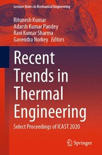 bokomslag Recent Trends in Thermal Engineering