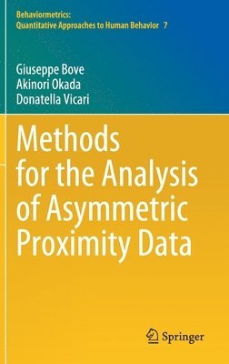 bokomslag Methods for the Analysis of Asymmetric Proximity Data