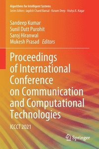 bokomslag Proceedings of International Conference on Communication and Computational Technologies