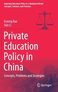 bokomslag Private Education Policy in China