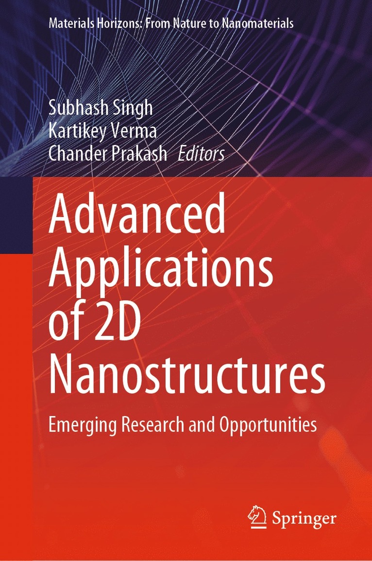 Subhash Singh, Kartikey Verma, Chander Prakash - Advanced Applications of 2D Nanostructures, Inbunden