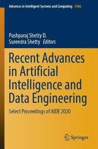 bokomslag Recent Advances in Artificial Intelligence and Data Engineering