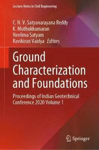 bokomslag Ground Characterization and Foundations