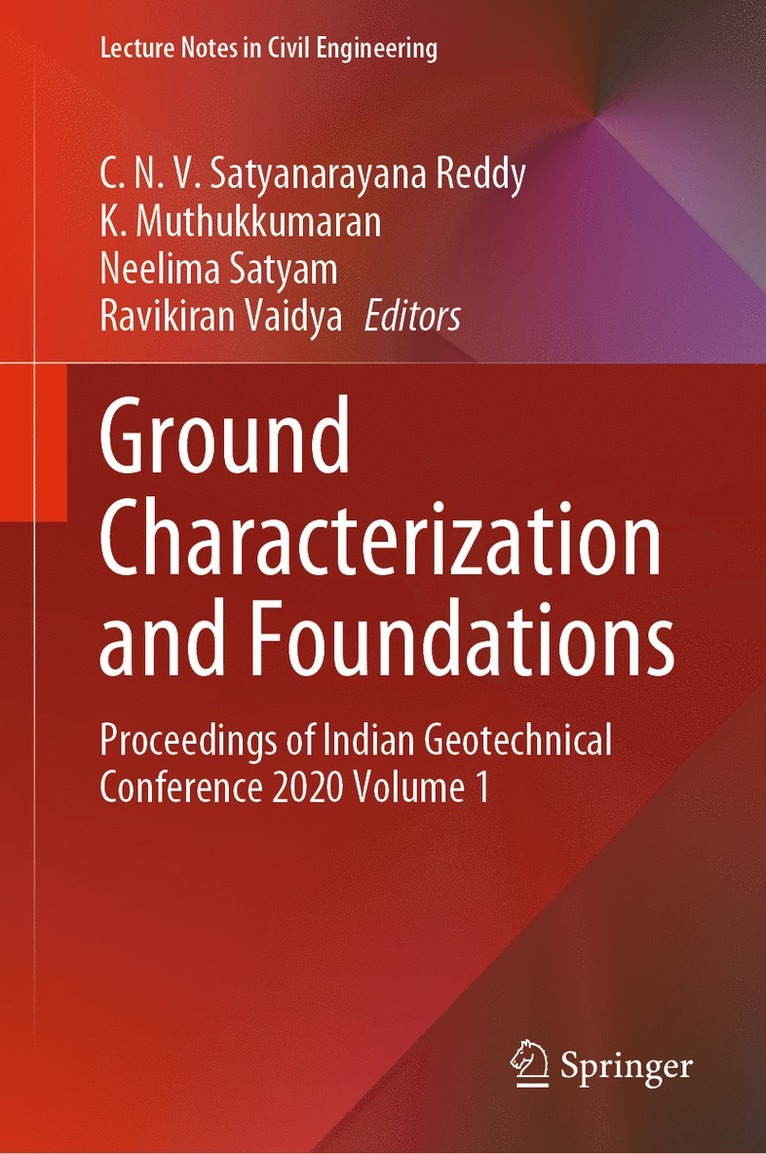 Ground Characterization and Foundations 1