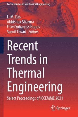 bokomslag Recent Trends in Thermal Engineering