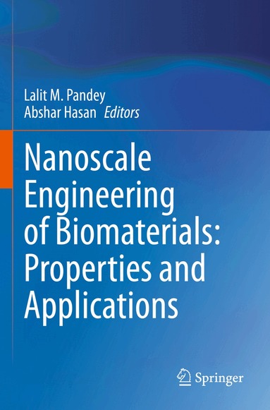 Lalit M. Pandey, Abshar Hasan - Nanoscale Engineering of Biomaterials: Properties and Applications, Häftad