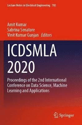 Amit Kumar, Sabrina Senatore, Vinit Kumar Gunjan - ICDSMLA 2020, Häftad