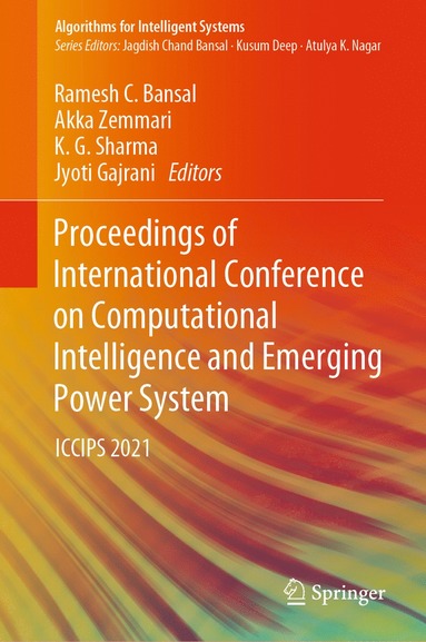 bokomslag Proceedings of International Conference on Computational Intelligence and Emerging Power System