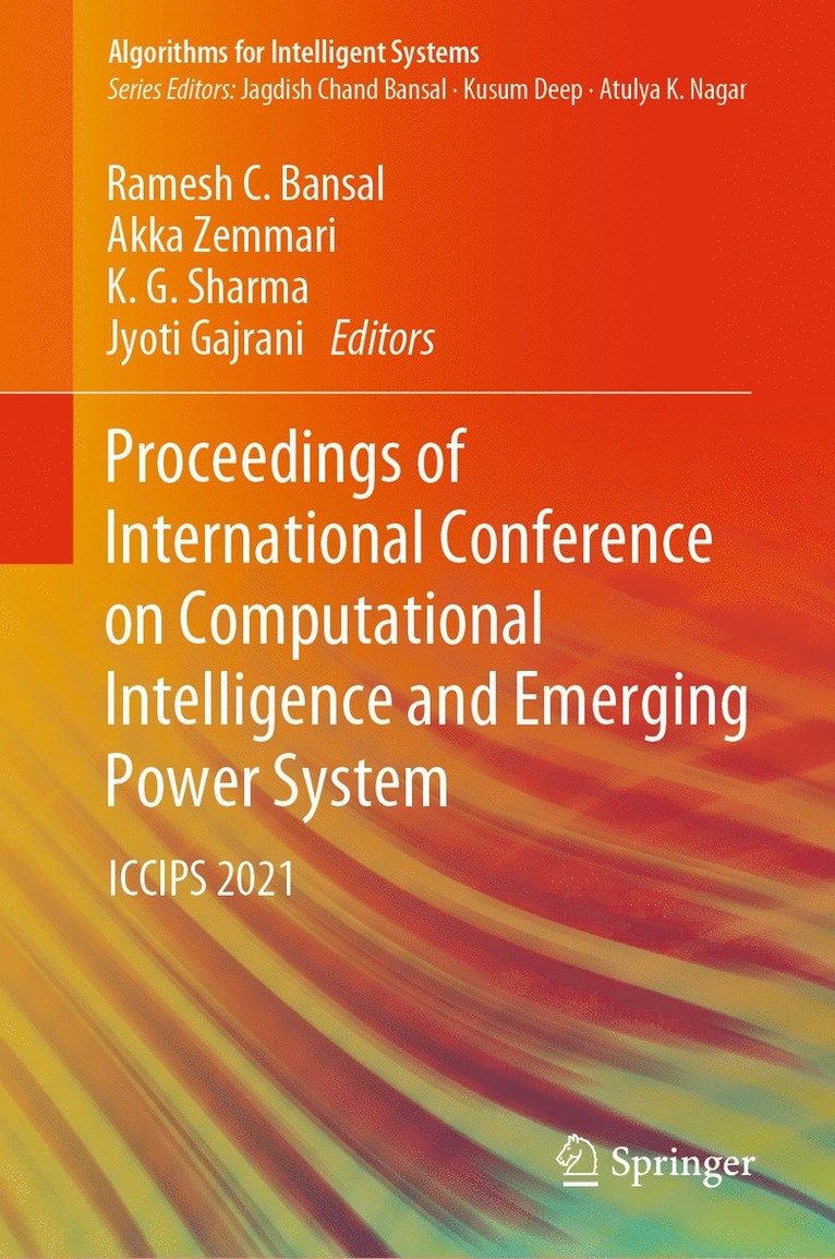 Proceedings of International Conference on Computational Intelligence and Emerging Power System 1