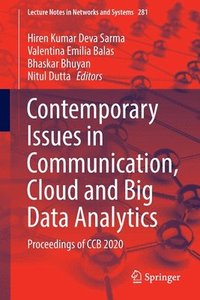 bokomslag Contemporary Issues in Communication, Cloud and Big Data Analytics