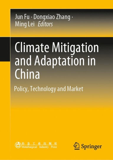bokomslag Climate Mitigation and Adaptation in China