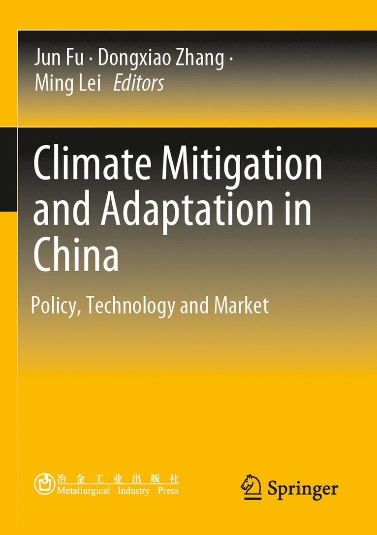 Jun Fu, Dongxiao Zhang, Ming Lei - Climate Mitigation and Adaptation in China, Häftad