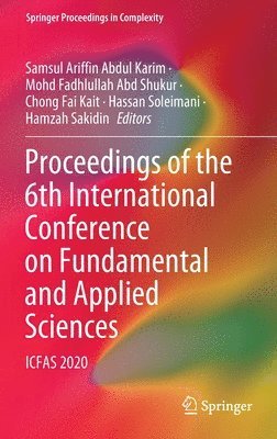 Proceedings of the 6th International Conference on Fundamental and Applied Sciences 1