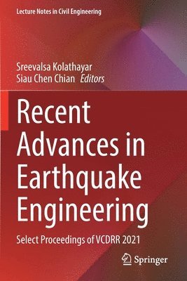 bokomslag Recent Advances in Earthquake Engineering