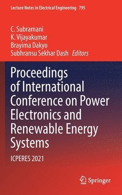 Proceedings of International Conference on Power Electronics and Renewable Energy Systems 1