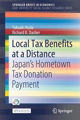 Takaaki Hoda, Richard B. Dasher - Local Tax Benefits at a Distance, Häftad