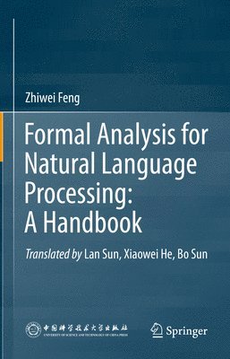 bokomslag Formal Analysis for Natural Language Processing: A Handbook