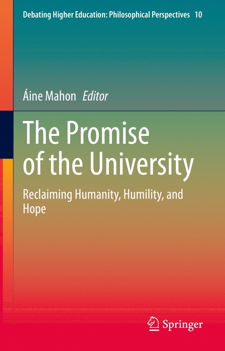Áine Mahon, Aine Mahon - Promise of the University, Inbunden