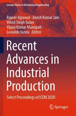 bokomslag Recent Advances in Industrial Production