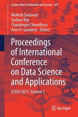 bokomslag Proceedings of International Conference on Data Science and Applications