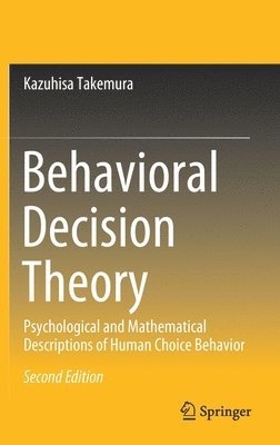 bokomslag Behavioral Decision Theory