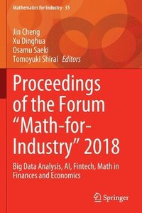 bokomslag Proceedings of the Forum "Math-for-Industry" 2018