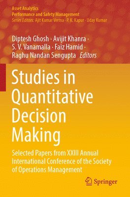 bokomslag Studies in Quantitative Decision Making