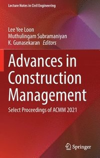 bokomslag Advances in Construction Management