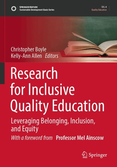 Christopher Boyle, Kelly-Ann Allen - Research for Inclusive Quality Education, Häftad