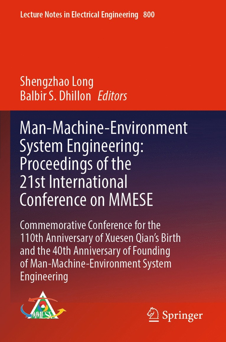 Man-Machine-Environment System Engineering: Proceedings of the 21st  International Conference on MMESE 1