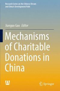 bokomslag Mechanisms of Charitable Donations in China