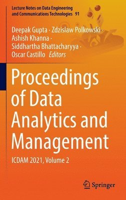 bokomslag Proceedings of Data Analytics and Management