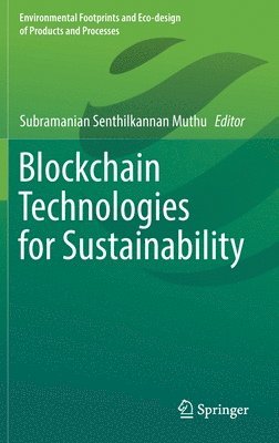 Blockchain Technologies for Sustainability 1