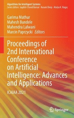 Proceedings of 2nd International Conference on Artificial Intelligence: Advances and Applications 1