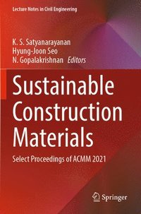 bokomslag Sustainable Construction Materials