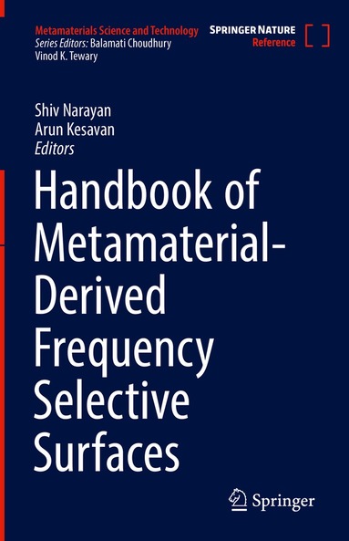 Shiv Narayan, Arun Kesavan - Handbook of Metamaterial-Derived Frequency Selective Surfaces, Inbunden