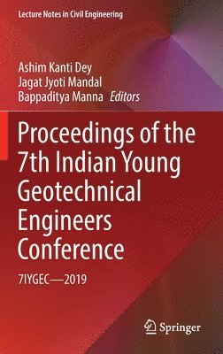 bokomslag Proceedings of the 7th Indian Young Geotechnical Engineers Conference