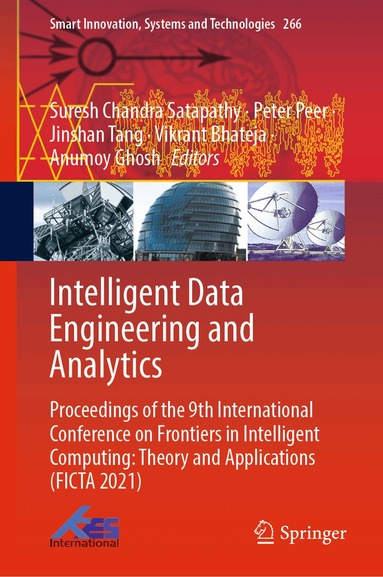 Suresh Chandra Satapathy, Peter Peer, Jinshan Tang, Vikrant Bhateja, Anumoy Ghosh - Intelligent Data Engineering and Analytics, Inbunden
